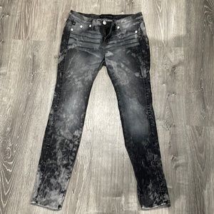 Acid washed rock & republic jeans